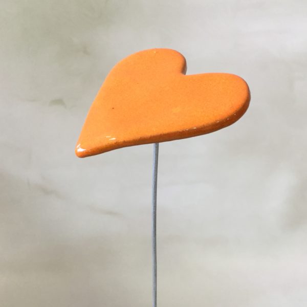 Cœur orange