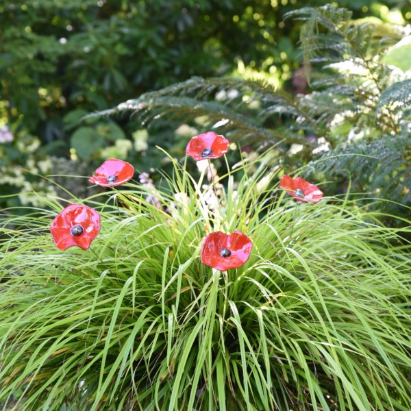 coquelicot en céramique