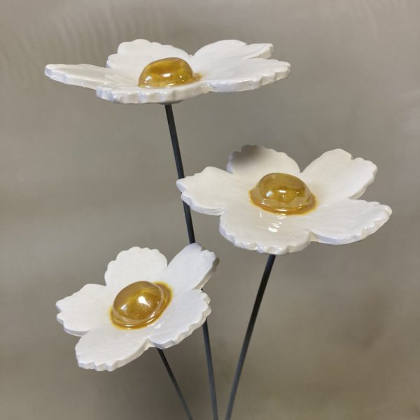 Fleur Sauvage Doré cœur Jaune – Image 4