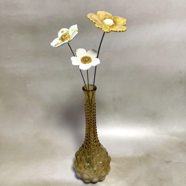 Fleur Sauvage Doré cœur Jaune – Image 2