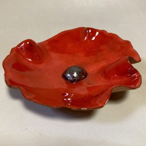 Grande Coupelle Coquelicot