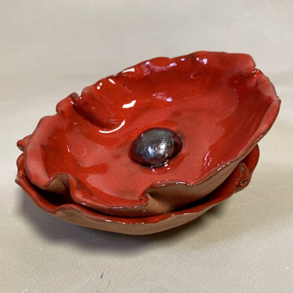 Petite Coupelle creuse Coquelicot – Image 5