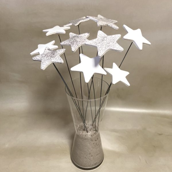 Étoile Blanc irisé – Image 4