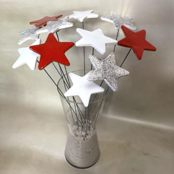 Étoile Blanc irisé – Image 2