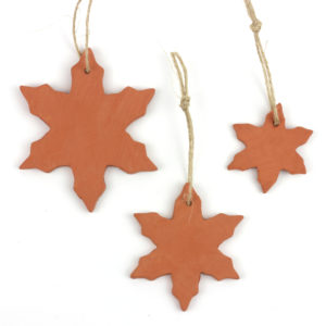 Suspension Terracotta Flocon