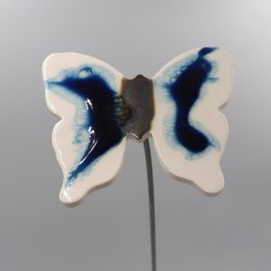 Papillon Blanc, Bleu nuit et Métal