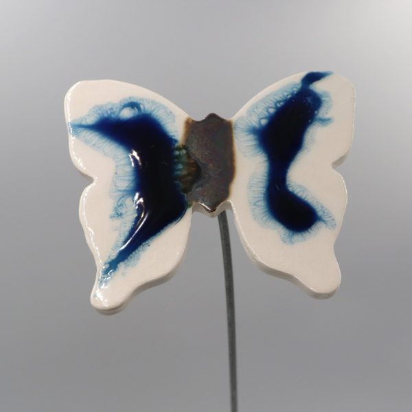 Papillon Blanc, Bleu nuit et Métal