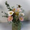 Coquelicot Rose clair cœur métallisé – Image 3