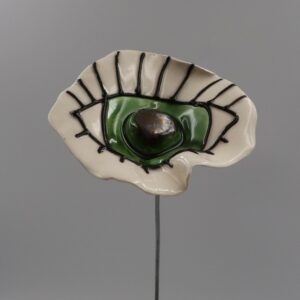 Coquelicot œil Vert Olive