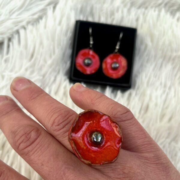 Bague Coquelicot – Image 5