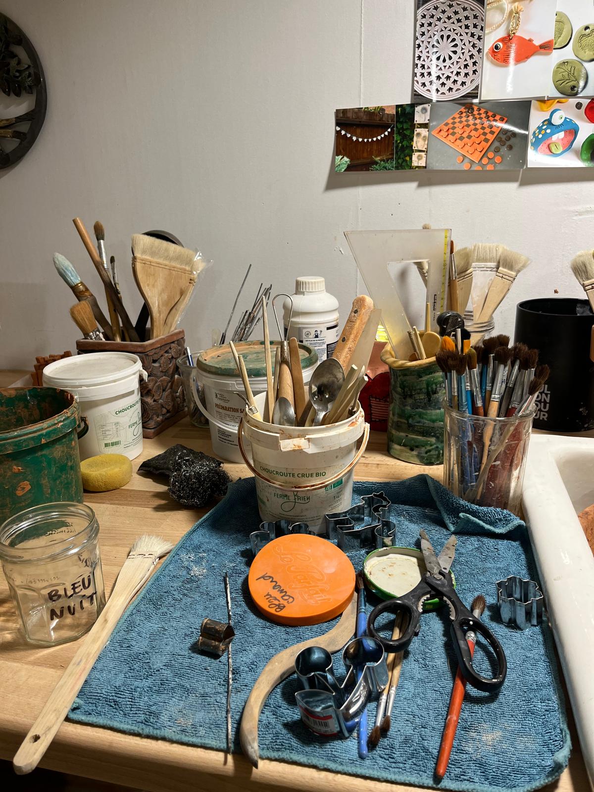 Stage Poterie - Emaillage Mercredi 10h - 12h