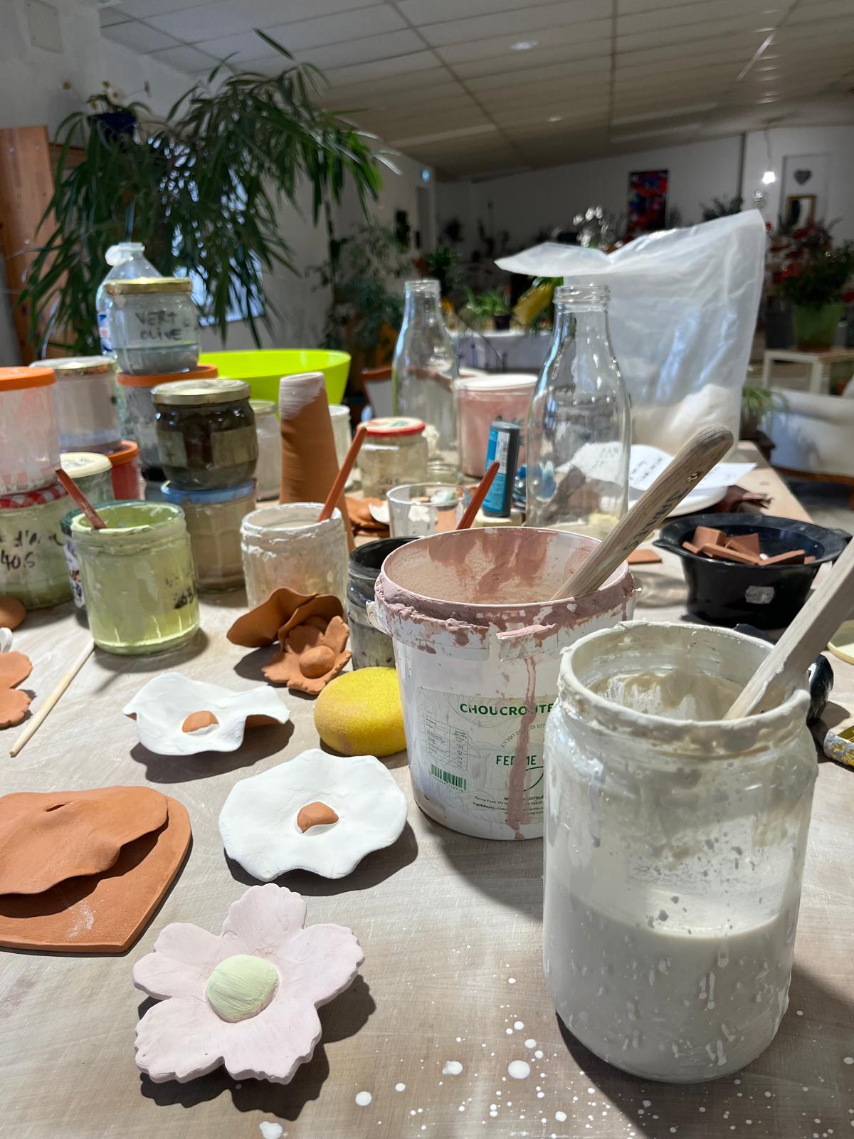 Stage Poterie - Emaillage (finition) Mercredi 10h - 12h